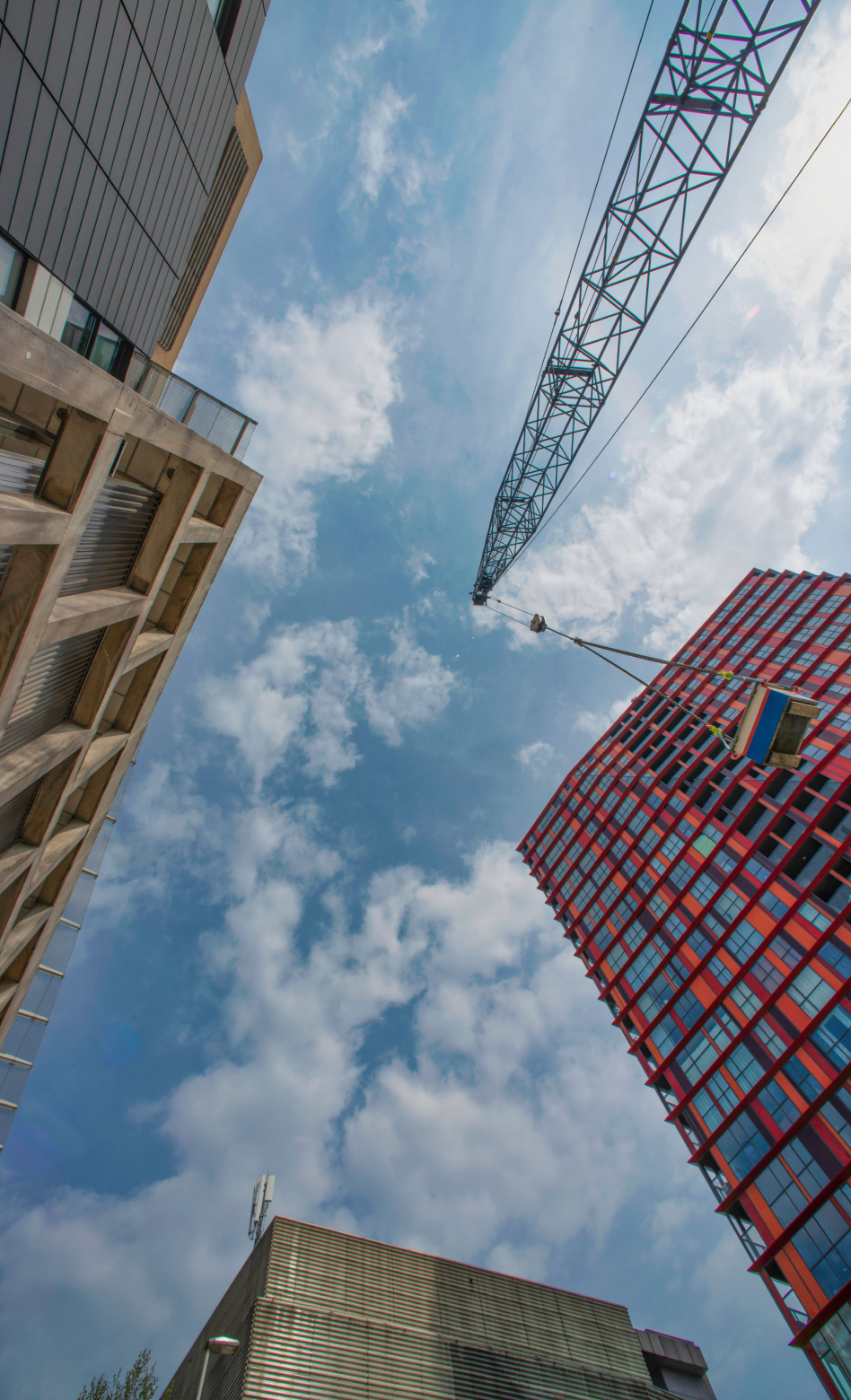 Industrial warehouse interior