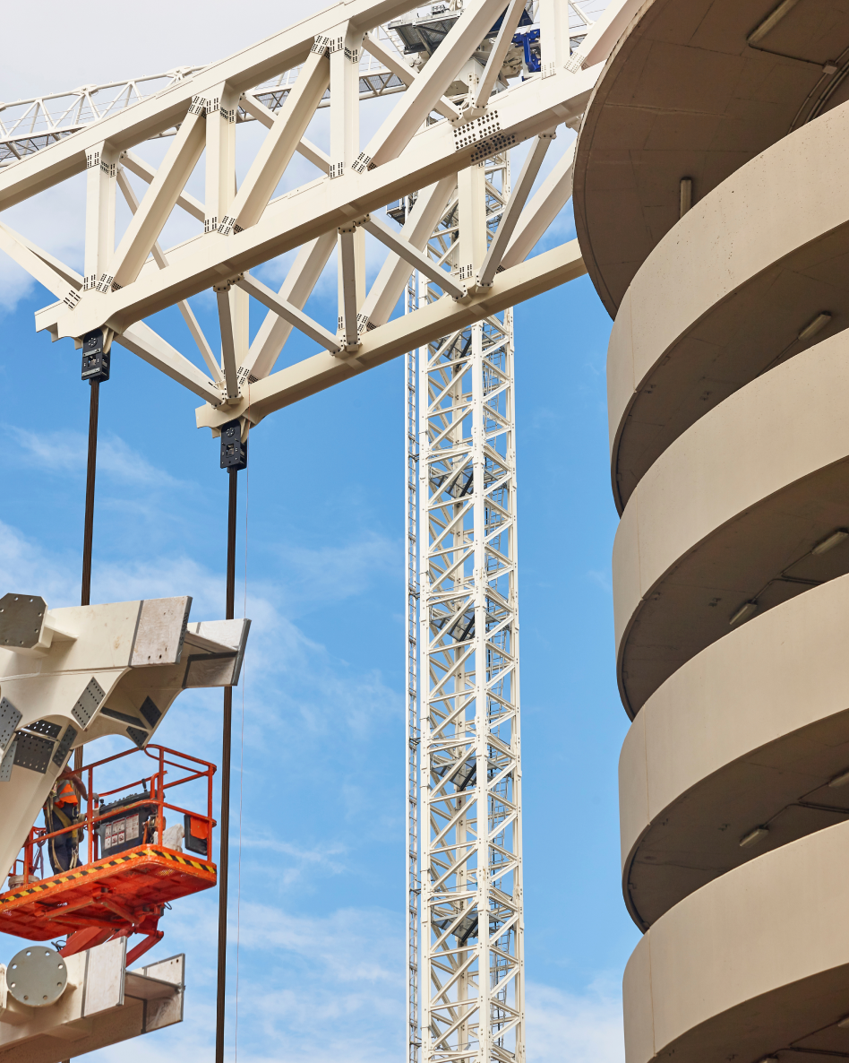 Industrial warehouse interior